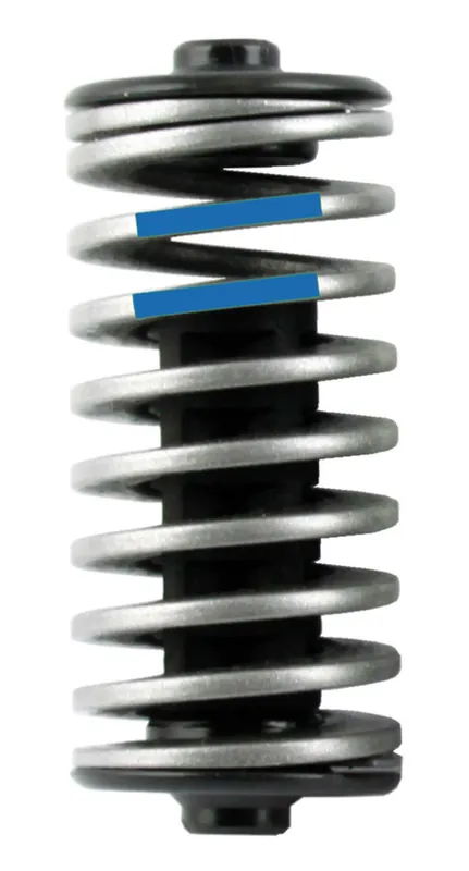 Voordeelprijs ZADED VEER BS ZADELPEN G2 ST 72MM HARD BLAUW