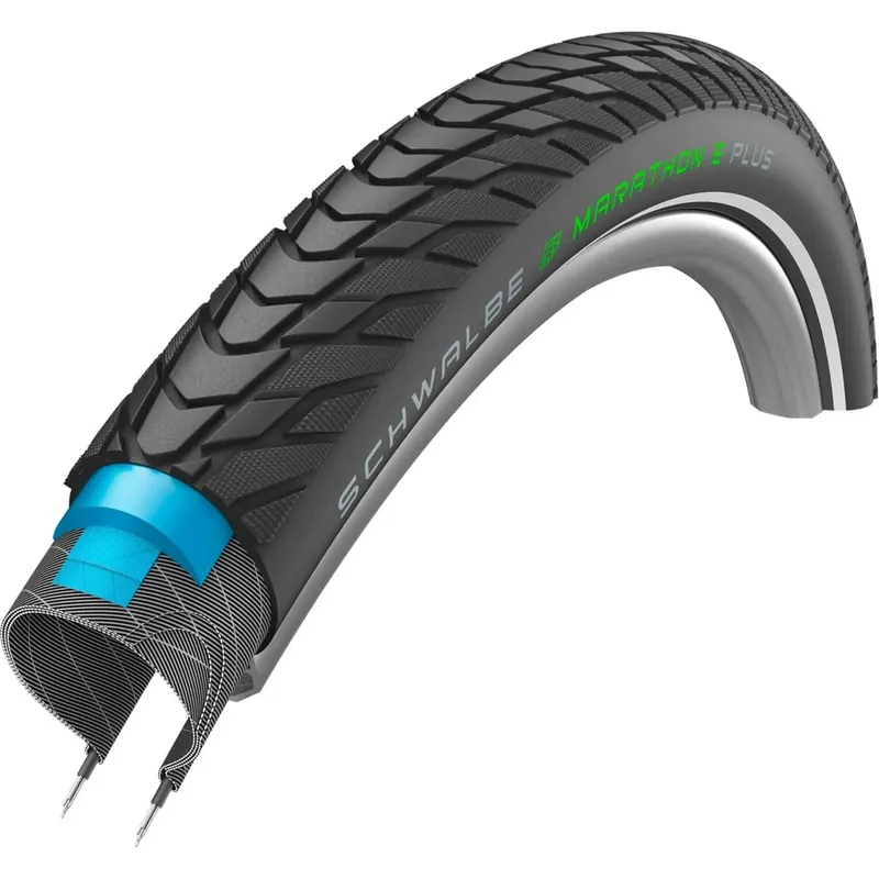 Aanbieding 28" Schwalbe Marathon E-Plus Buitenband ADDIX E Smart DualGuard 55-622 Zwart
