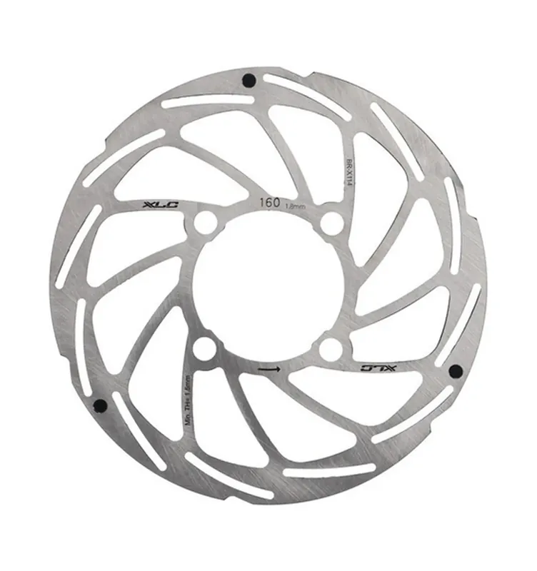 Nieuw XLC BRX114 160mm 2.0mm Rohloff Remschijf Zilver