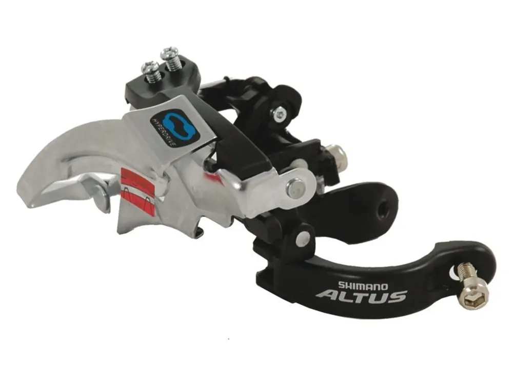 Shimano Altus FD-M310 Voorderailleur 8V Dual Pull 28.6/34.9mm Aluminium Zwart Laatste Versie