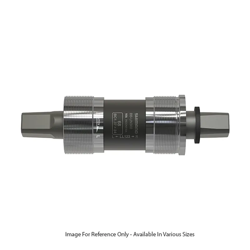 Betrouwbaar Shimano BB-UN30 73-113mm Trapasset BSA Zonder Bout Zwart