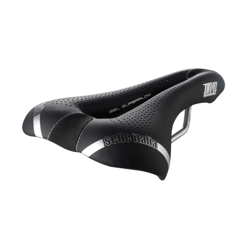 Direct Verzonden Zadel Selle Italia DIVA Gel Superflow Titanium L3 Zwart