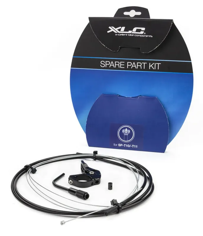 Premium XLC SP-T08/10/11 SP-X06 Remote Lockout Dropper Zadelpen Zwart