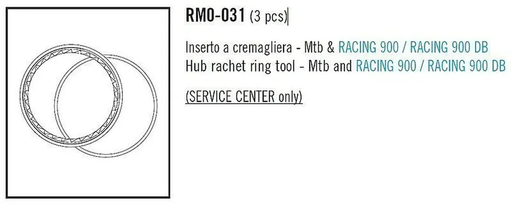 Fulcrum Hub Ratchet Ring Off-road (3 Pcs) Speciale Aanbieding