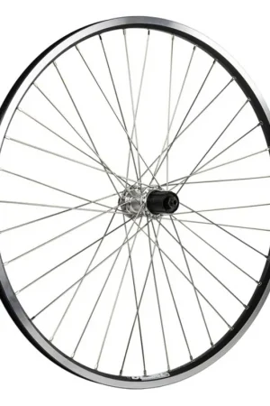 Achterwiel 26" uitval cassette Shimano 8/9/10v ZAC19 ZWART - 710428 Alleen Vandaag