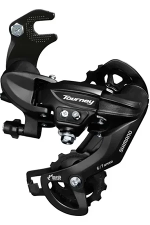 Achterderailleur Shimano Tourney RD-TY300-SGS 6v 7v met haak zwart - ERDTY300B Gereduceerde Prijs