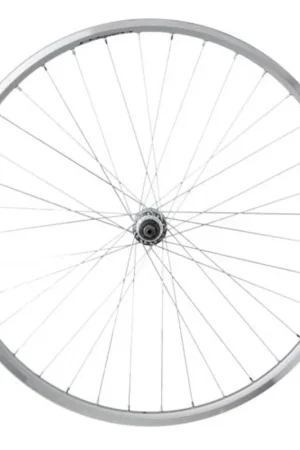 Achterwiel 28" uitval cassette Shimano 7v Rodi Connect ZILVER - 139481 Meest Verkocht