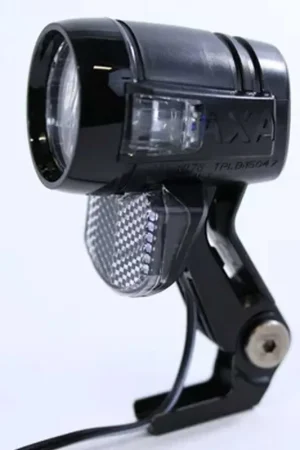 Koplamp Gazelle Axa Blueline 30 LED ON/OFF naafdynamo - 444407500 Hoge Kwaliteit