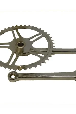 Crankstel Bhogal met spie 44 tands 44T 1/2x1/8 chroom Direct Beschikbaar