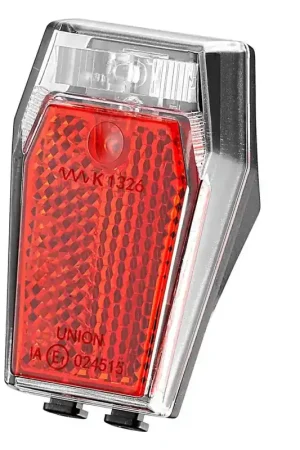 Premium Achterlicht Union / Cortina UN-4370 E-bike 6-15V spatbordmontage - UN4370E