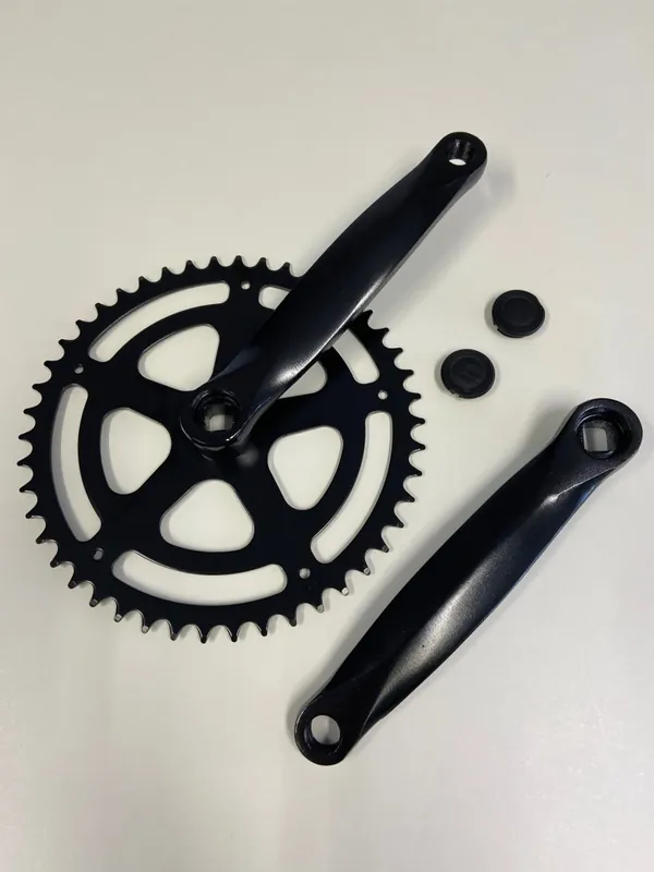 Nu Kopen crankstel 46t 170 alu zwart