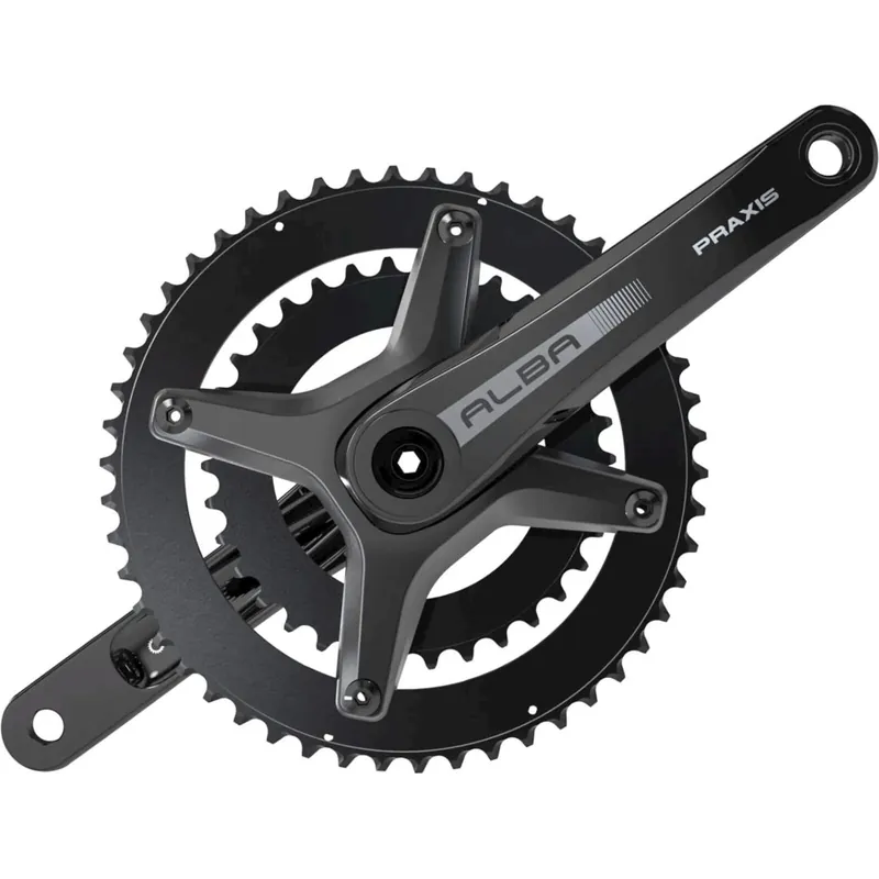 Praxis crankstel Alba M30 DM 165mm 50/34T LT2 10/11/12sp Shop Nu
