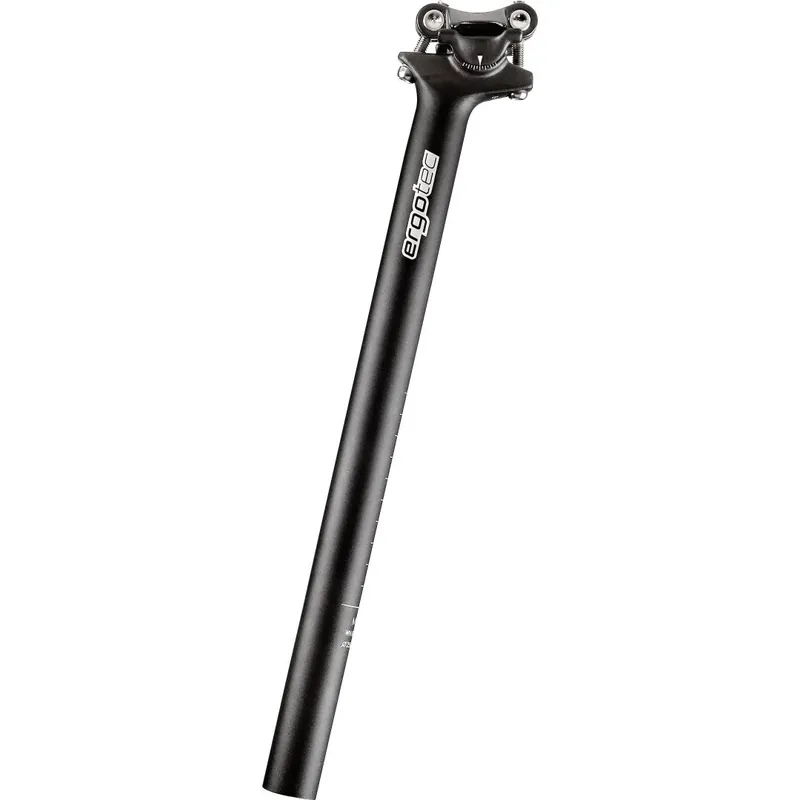 Ergotec zadelpen Skalar 27.2x400mm Alu zwart Gecertificeerd