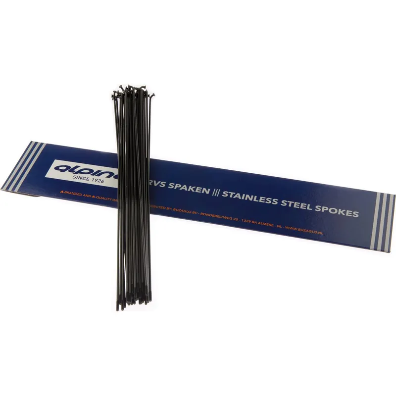 Actieprijs Alp spaak LDR 14-216mm RVS zwart (18 stuks)