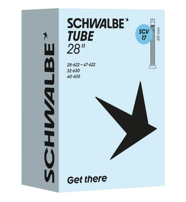 Schwalbe bnb SCV17 28 inch 28/47-622/635 clik valve 60mm Seizoensaanbieding