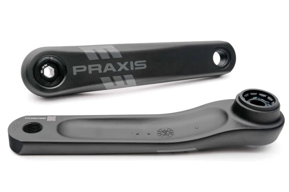Praxis crankstel E-bike type 1 aluminium Isis 170mm Flitsaanbieding