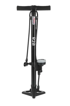 R2B Fietspomp met Drukmeter - Vloerpomp Op = Op