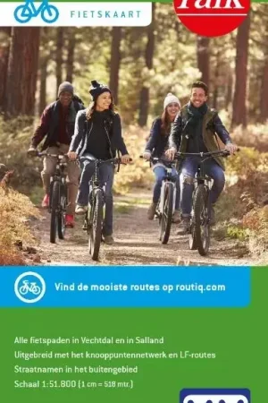 Falk Falk fietskaart 07 Vechtdal en Salland Lage Kosten