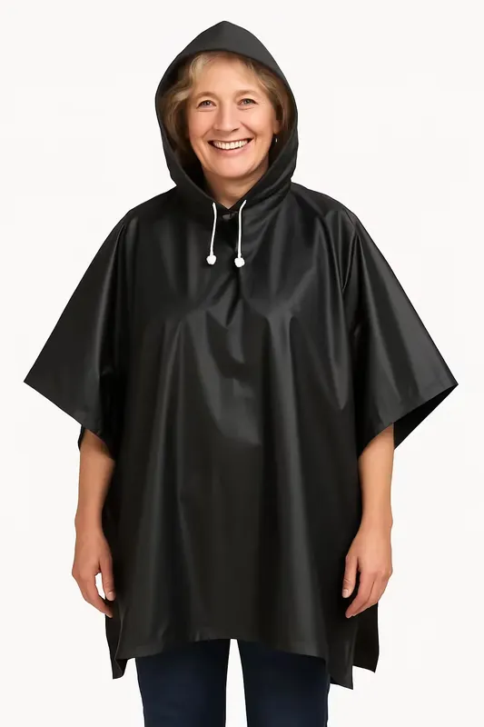 Shobaly Shobaly Premium Regen poncho Regenjas Stretch Koopje