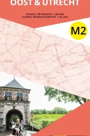 ANWB ANWB Fiets en wandelknooppuntenkaart M2 Groene Hart oost & Utrecht Hoge Kwaliteit
