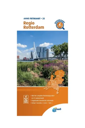 ANWB ANWB Fietskaart 25 - Regio Rotterdam Merkproduct