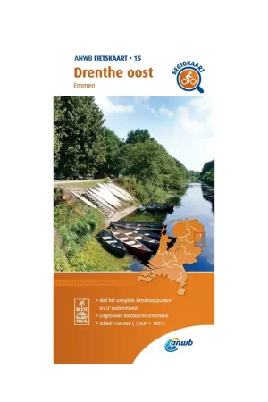 Op = Op ANWB ANWB Fietskaart 15 - Drenthe Oost