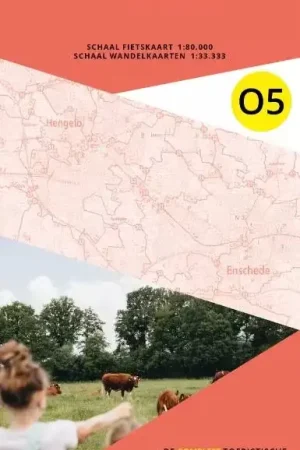 ANWB ANWB Fiets en wandelknooppuntenkaart O5 Twente Gecertificeerd