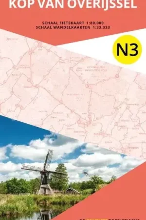 ANWB ANWB Fiets en wandelknooppuntenkaart N3 Drenthe west & Kop van Overijssel Koop Online