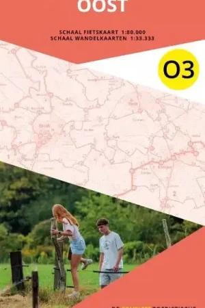 Express Levering ANWB ANWB Fiets en wandelknooppuntenkaart O3 Achterhoek