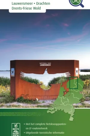 ANWB ANWB Knooppuntenkaart 3 Friesland-Oost Betrouwbaar