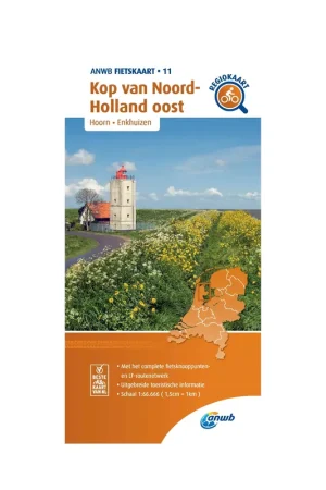 ANWB ANWB Fietskaart 11 - Kop van Noord-Holland Oost Hete Deal