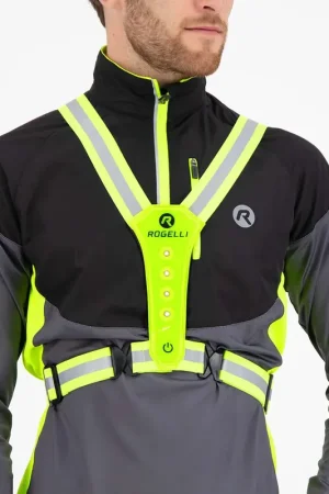 Superprijs Rogelli Led Reflectievest - Hardloopvest