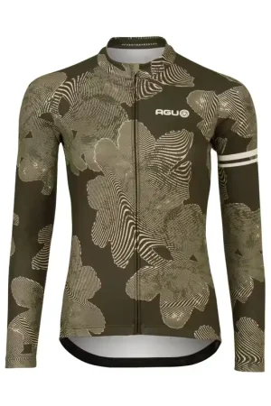 Agu Flower Fietsshirt Lange Mouwen Essential Dames Gereduceerde Prijs