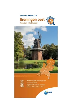 ANWB ANWB fietskaart 9 - Groningen Oost Finale Uitverkoop