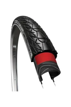 Actieprijs CST Buitenband Sensamo 28 x 1 5/8 x 1 3/8 Inch Reflectie Zwa