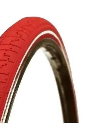 Dutch Perfect Buitenband 28 x 1.40" No Puncture - Rood Weekendaanbieding