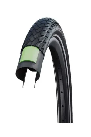 Weekendaanbieding Schwalbe Marathon Buitenband 27x1 1/4" Refl. GreenGuard - Zw