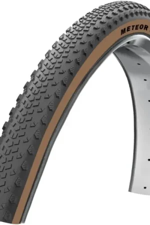 Edge Meteor Gravel Buitenband 28x1.75‘‘ - Zwart/Bruin Snelle Levering