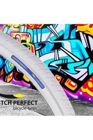 Actieprijs Dutch Perfect Buitenband 28x1.40" Reflectie - Wit