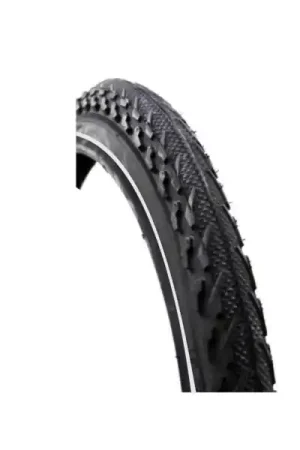 Betrouwbaar Deli Tire Buitenband 24x1.75" Reflectie - Zwart