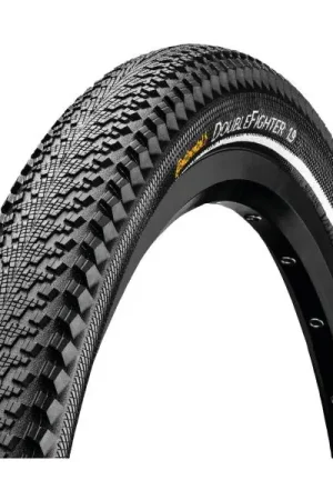 Aanbieding Continental Double Fighter 3 Buitenband 16x1.75 Reflex - Zw