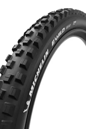 Aanbieding Michelin E-Wild Vouwband 29x2.60" TLR Achter - Zwart