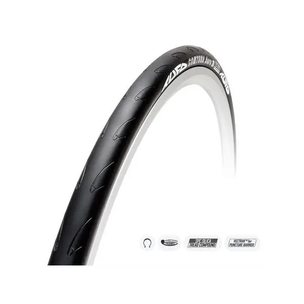 Uitverkoop Tufo Comtura Aero Band 25-622 - Zwart