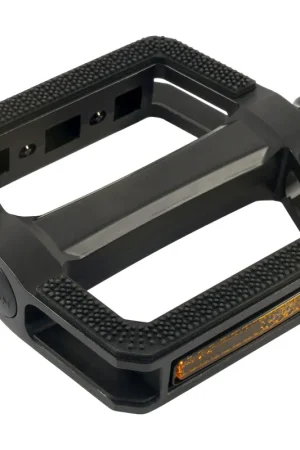 Nieuw Union pedalen SP-180 alu mat zwart zwarte inleg op kaart