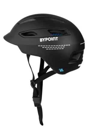 Laatste Versie Bypoint helm U-ERT FL mat zwart M 54-58cm