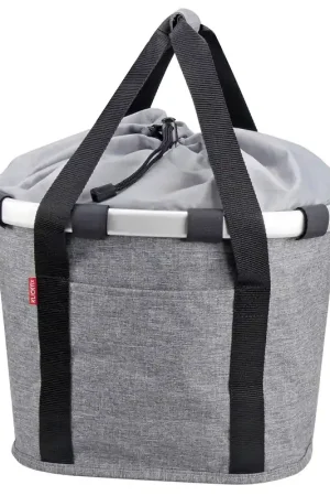 Klickfix mandtas 15L twist zilver Voordeelprijs