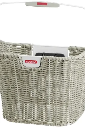 Goedkoop Klickfix mand structura 16L KF retro steen grijs