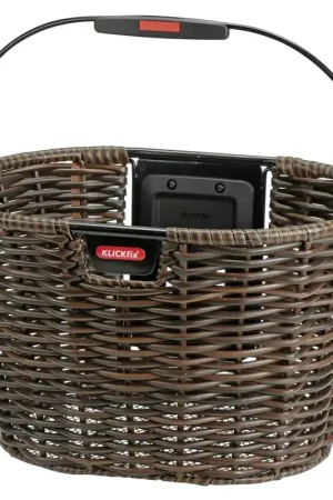 Exclusieve Aanbieding Klickfix mand structura oval 16L KF bruin