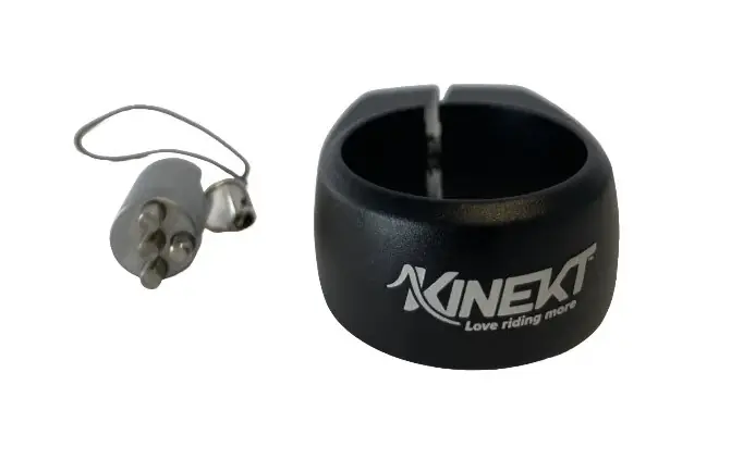 Dagaanbieding Kinekt zadelpenklem anti diefstal 31.8 alu zwart