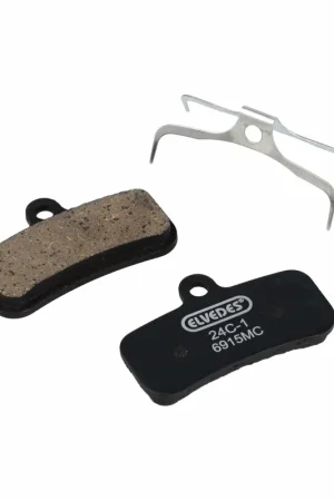 Elvedes schijfremblok 5mm Tektro Q13RS metallic carbon Direct Beschikbaar